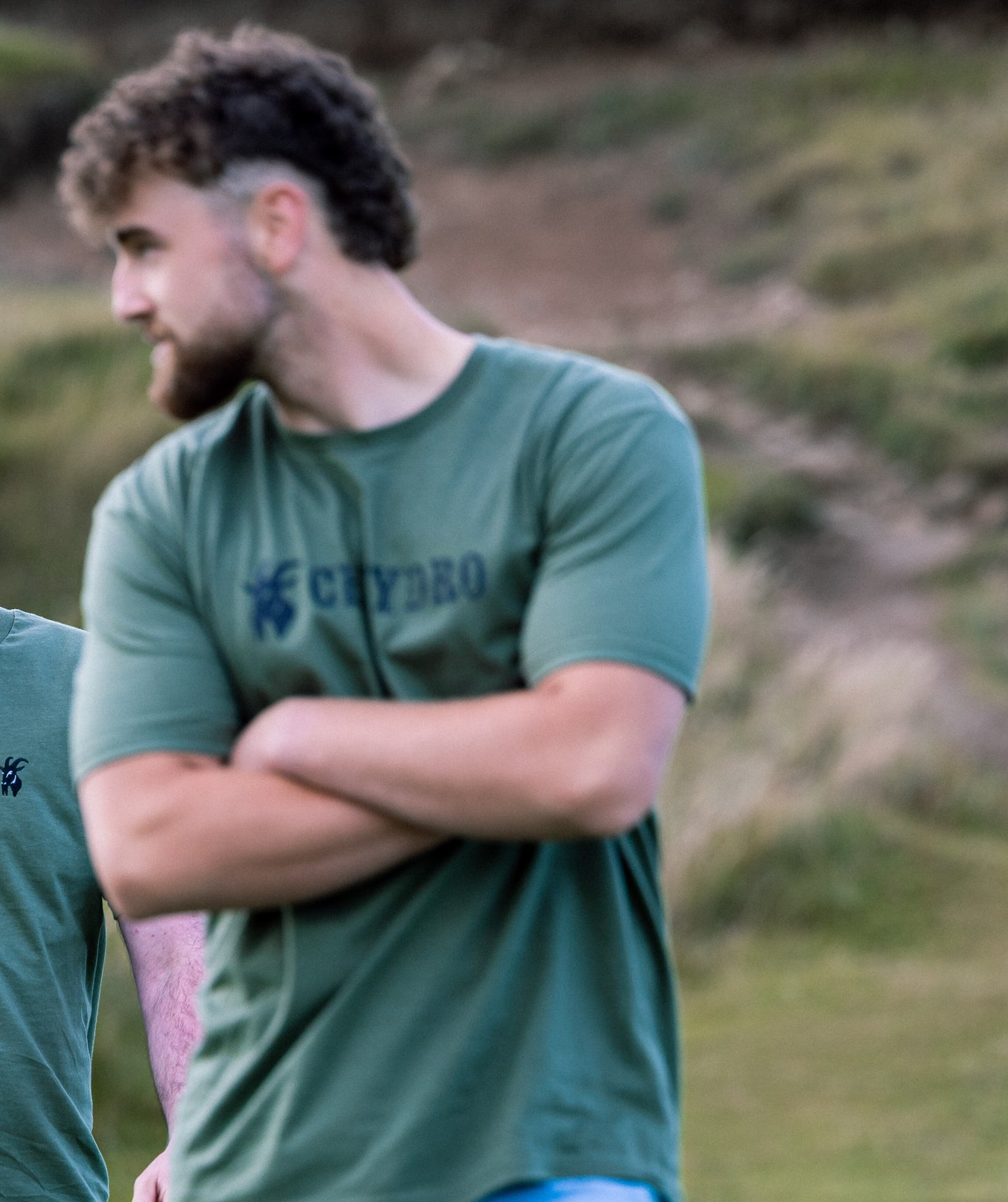 Green "Crwydro" : "Wanderer" T Shirt