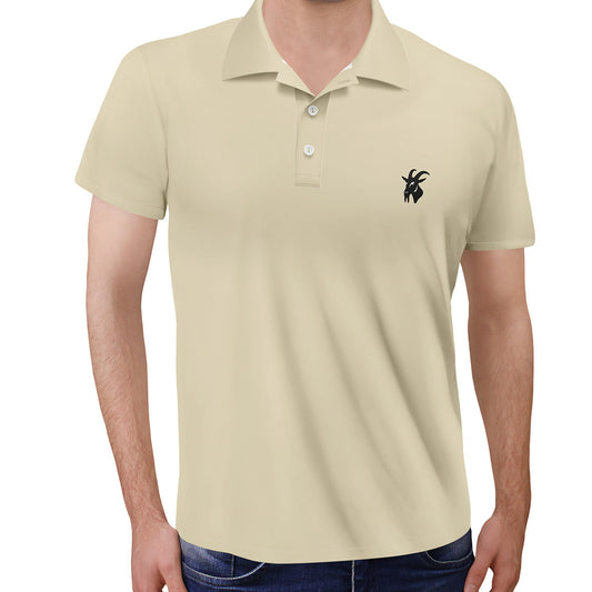 Sand Embroidered Original Polo