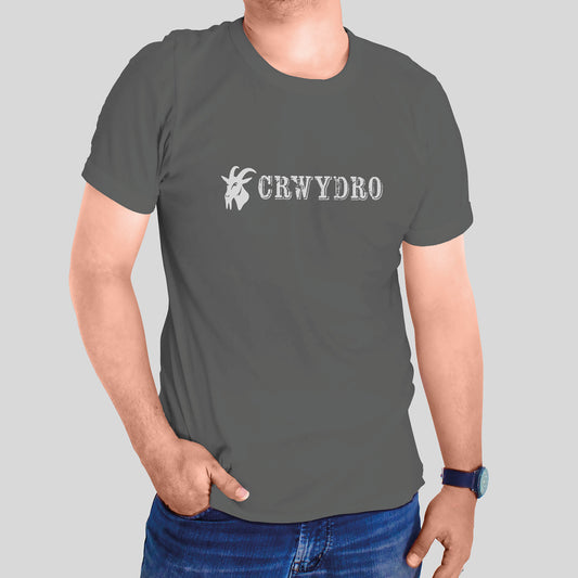 Charcoal "Crwydro" : "Wanderer" T Shirt