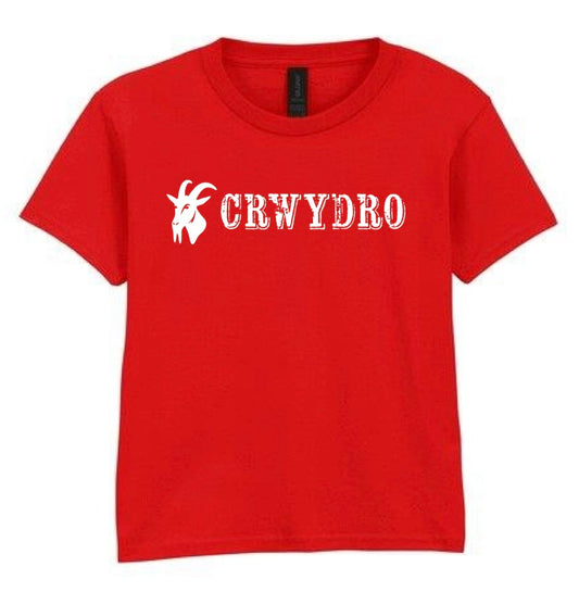 Red Kids Crwydro (Wanderer) T-Shirt