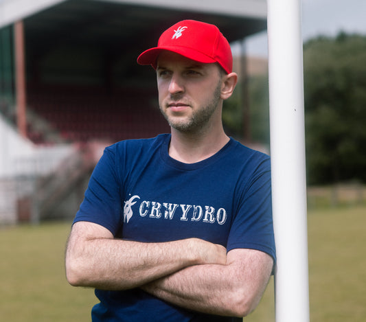 Navy "Crwydro" : "Wanderer" T Shirt
